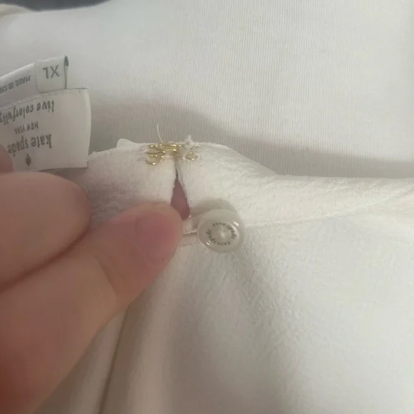 Kate Spade Ruffle Sleeve Top - Picture 5 of 8